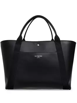 Большая сумка-тоут Biarritz Balenciaga, черный