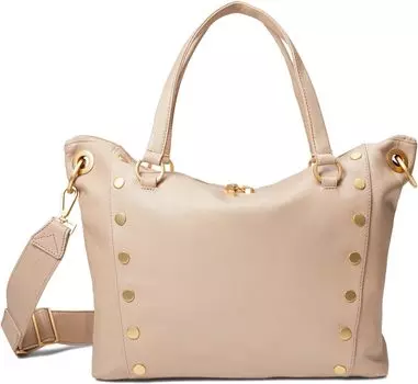 Большая сумка-тоут Daniel Hammitt, цвет Mushroom Beige/Brushed Gold