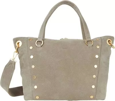 Большая сумка-тоут Daniel Hammitt, цвет Grey Natural/Brushed Gold