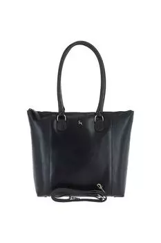 Большая сумка-тоут 'Di Lusso' из натуральной кожи растительного дубления Ashwood Leather, синий