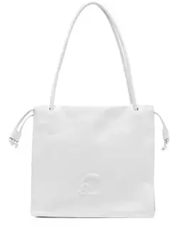 Большая сумка-тоут Dulse с логотипом Coccinelle, серый