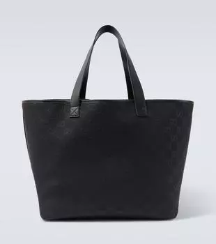 Большая сумка-тоут Edge Gucci, Blk/Blk/Blk/Blk/Blk