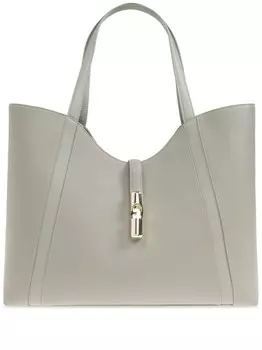 Большая сумка-тоут Furla Furla Goccia, серый