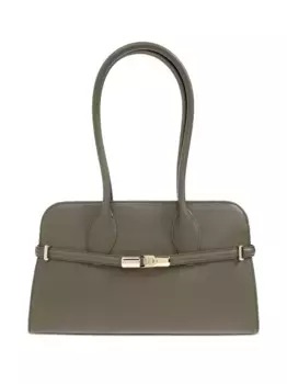 Большая сумка-тоут Goccia Furla, зеленый