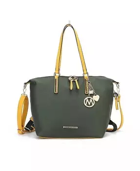 Большая сумка-тоут и рюкзак Layla от Mia K Mkf Collection, зеленый