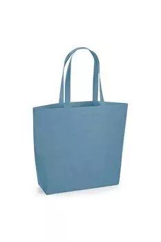 Большая сумка-тоут из органического натурального окрашенного материала Westford Mill, синий