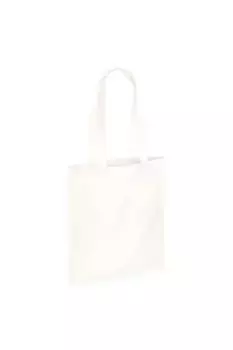 Большая сумка-тоут из органического натурального окрашенного материала Westford Mill, белый