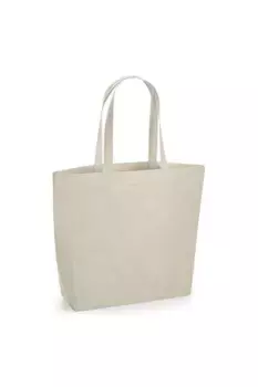 Большая сумка-тоут из органического натурального окрашенного материала Westford Mill, коричневый