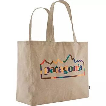 Большая сумка-тоут из переработанных материалов Patagonia, цвет unity fitz: classic tan