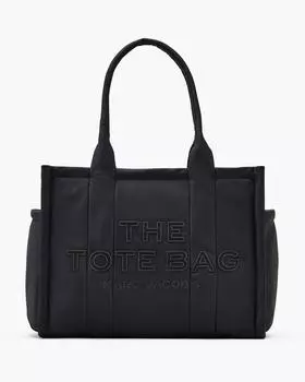 Большая сумка-тоут из пухлого нейлона Marc Jacobs, черный