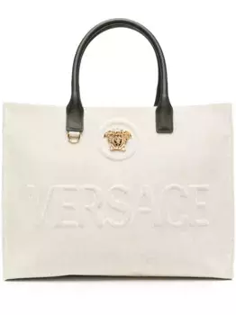 Большая сумка-тоут La Medusa VERSACE, нейтральный