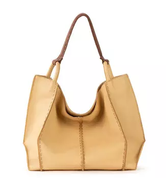 Большая сумка-тоут Los Feliz The Sak, цвет Leather - Buttercup