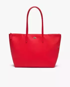 Большая сумка-тоут на молнии Concept Lacoste, красный