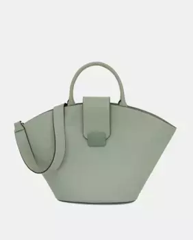 Большая сумка-тоут на молнии Tous, серый