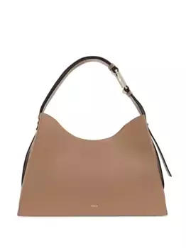 Большая сумка-тоут Nuvola Furla, коричневый