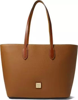 Большая сумка-тоут Pebble Dooney & Bourke, цвет Caramel