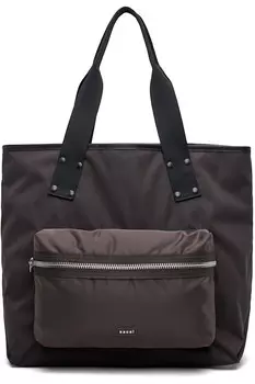 Большая сумка-тоут Pocket Sacai, коричневый