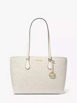Большая сумка-тоут с фирменным логотипом Sheila Michael Kors, мультиколор