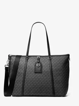 Большая сумка-тоут с логотипом Heritage Michael Kors, белый