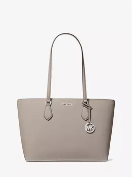 Большая сумка-тоут Шейла Michael Kors, серый