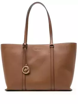 Большая сумка-тоут Temple MICHAEL KORS, коричневый