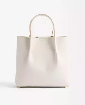 Большая сумка-тоут, трансформируемая в сумку через плечо с застежкой на пуговицы Parfois, цвет Crudo