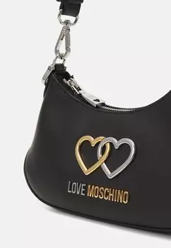Большая сумка TWINS Love Moschino, черный