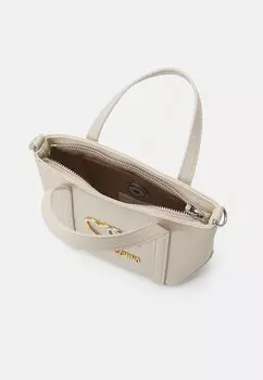 Большая сумка TWINS Love Moschino, кремовый
