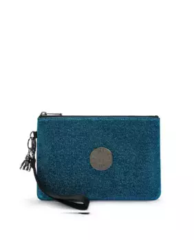 Большая сумочка со съемной ручкой Kipling, бирюзовый