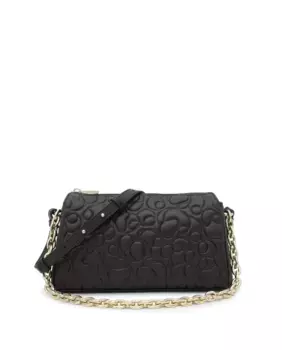 Большая трансформируемая сумка через плечо Greta Tous, черный