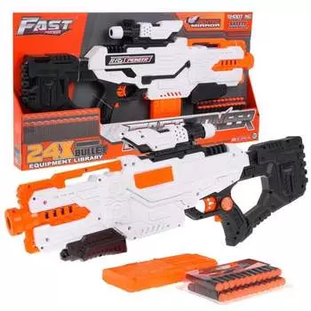 Большая винтовка + набор аксессуаров, похожий на Nerf Inna marka
