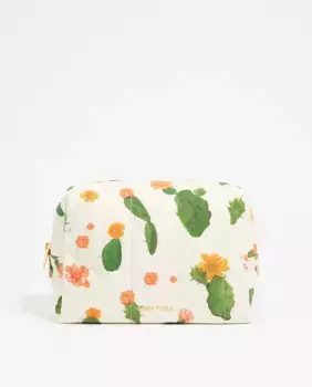 Большая женская косметичка из нейлона с принтом Bimba y Lola, белый