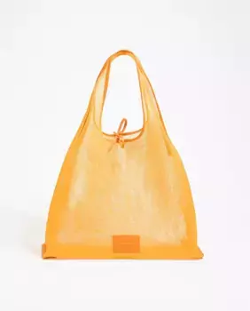 Большая женская сумка через плечо из бумаги Bimba y Lola, оранжевый