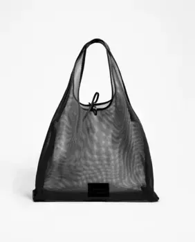 Большая женская сумка через плечо из бумаги Bimba y Lola, черный