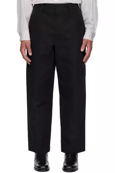 Большие чинос Lemaire, черный