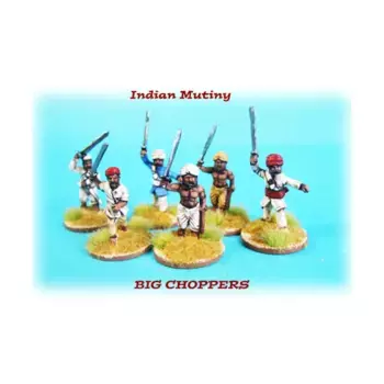 Большие Чопперы, Indian Mutiny 1857-1859 - Sepoys (28mm)