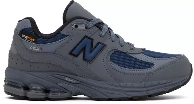 Большие детские серо-синие кроссовки 2002R New Balance