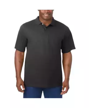 Большие и высокие 3 поло с пике KingSize, мультиколор