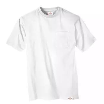 Большие и высокие Дикки, 2 шт. Твердая рабочая футболка Dickies, белый