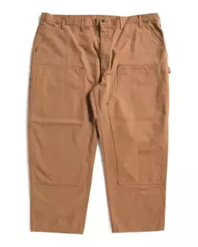 Большие и высокие рабочие брюки свободного кроя Carhartt, коричневый