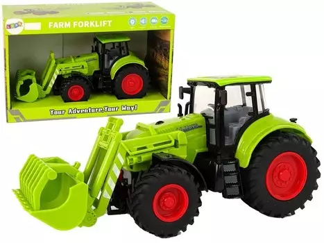 Большие колеса с фрикционным приводом для трактора Green Import LEANToys Inna marka