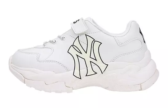 Большие кроссовки Big Ball Chunky Kids Lifestyle Shoes Kids Low-top Ivory White Mlb