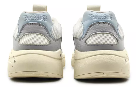 Большие кроссовки Chunky Chunky унисекс с низким верхом синего/бежевого цвета Mlb