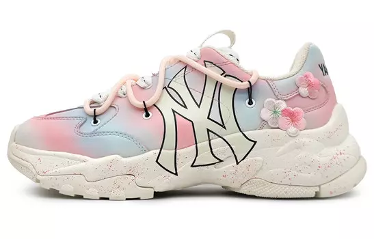 Большие кроссовки Chunky Chunky унисекс с низким верхом синего цвета Mlb