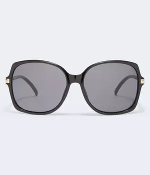 Большие квадратные солнцезащитные очки Aeropostale, черный