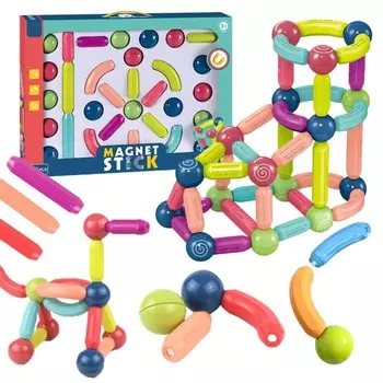 Большие магнитные строительные блоки Xxl Puzzle, толстый сейф, 46El Inna marka