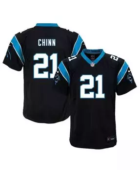 Большие парни Джереми Чинн Carolina Panthers альтернативная игровая майка Nike, черный