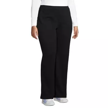 Большие размеры Lands' End Serious Sweats Широкие брюки Lands' End