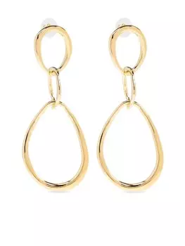 Большие серьги-подвески ISABEL MARANT, золотой
