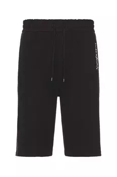 Большие шорты-бермуды Saint Laurent, цвет Noir & Naturel